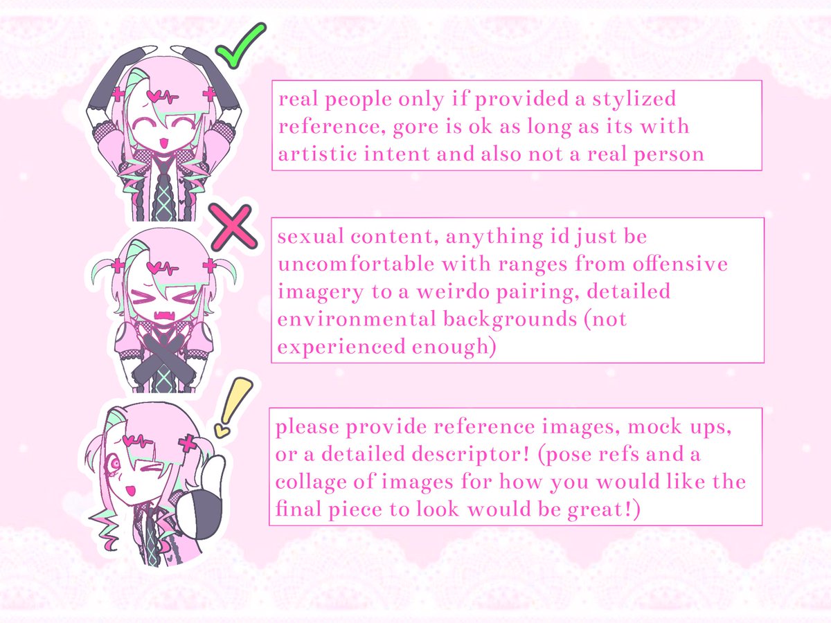 candiedcuspids's tweet photo. cmm sheet!! 3 slots open!! https://t.co/NSNB91Fi2t