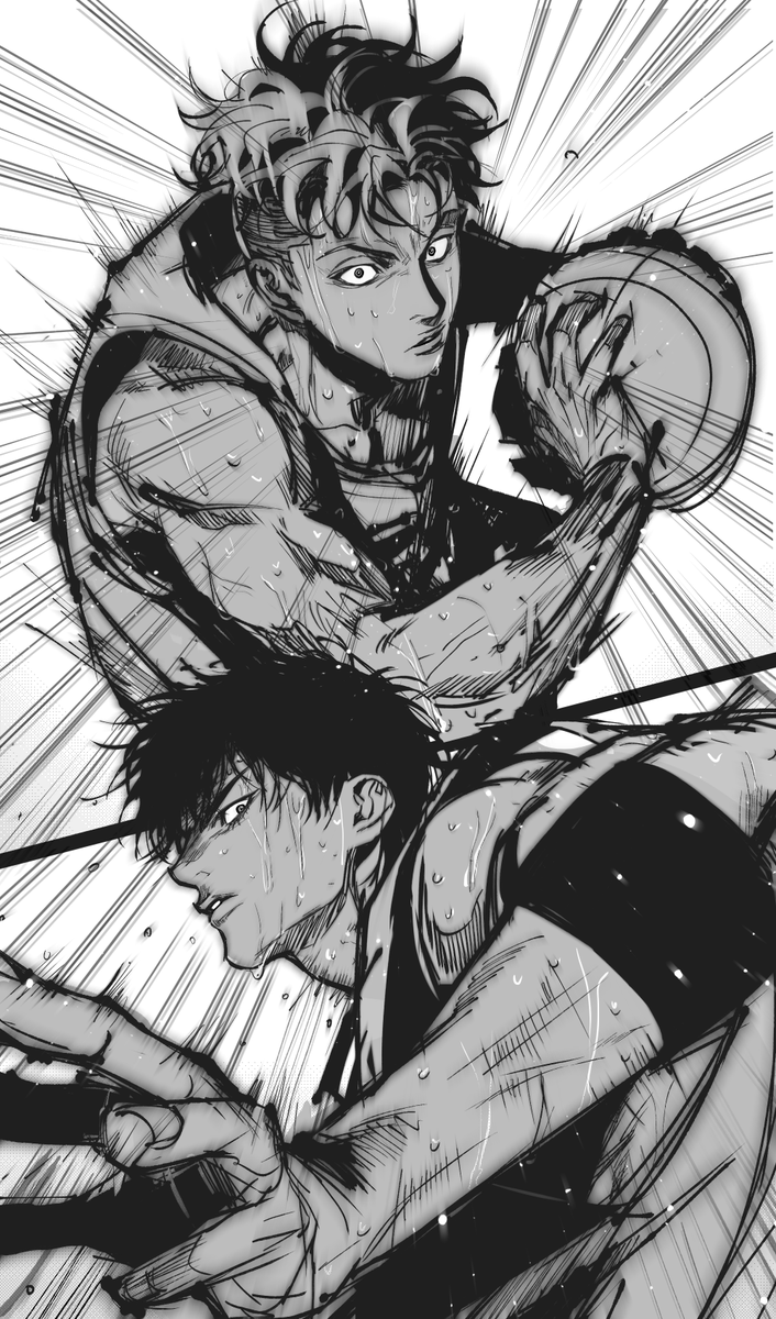 Honkki_00's tweet photo. 북산 포가와 에이스분의 연습,.. https://t.co/JZaRZGCffH