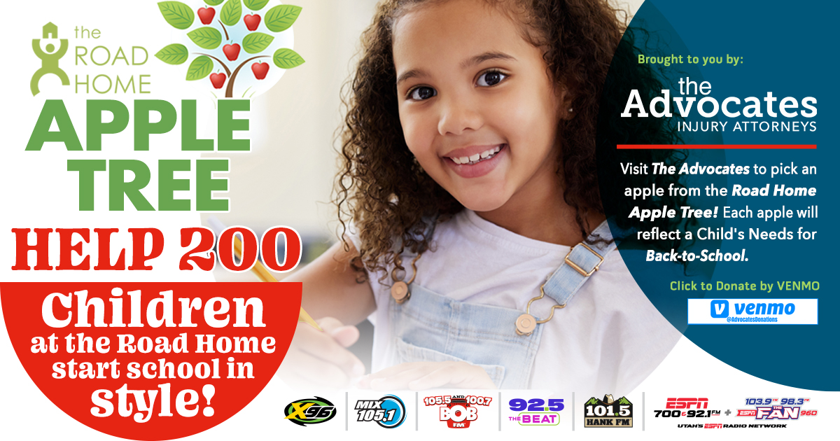 MIX1051Utah's tweet photo. Help 200 children at the Road Home start school in style! You can supply clothing and backpacks for a child in need for this back-to-school season. Let’s get every one of these kids ready for their first day!
https://t.co/ai6MzZzTho https://t.co/GD3AVlkSar