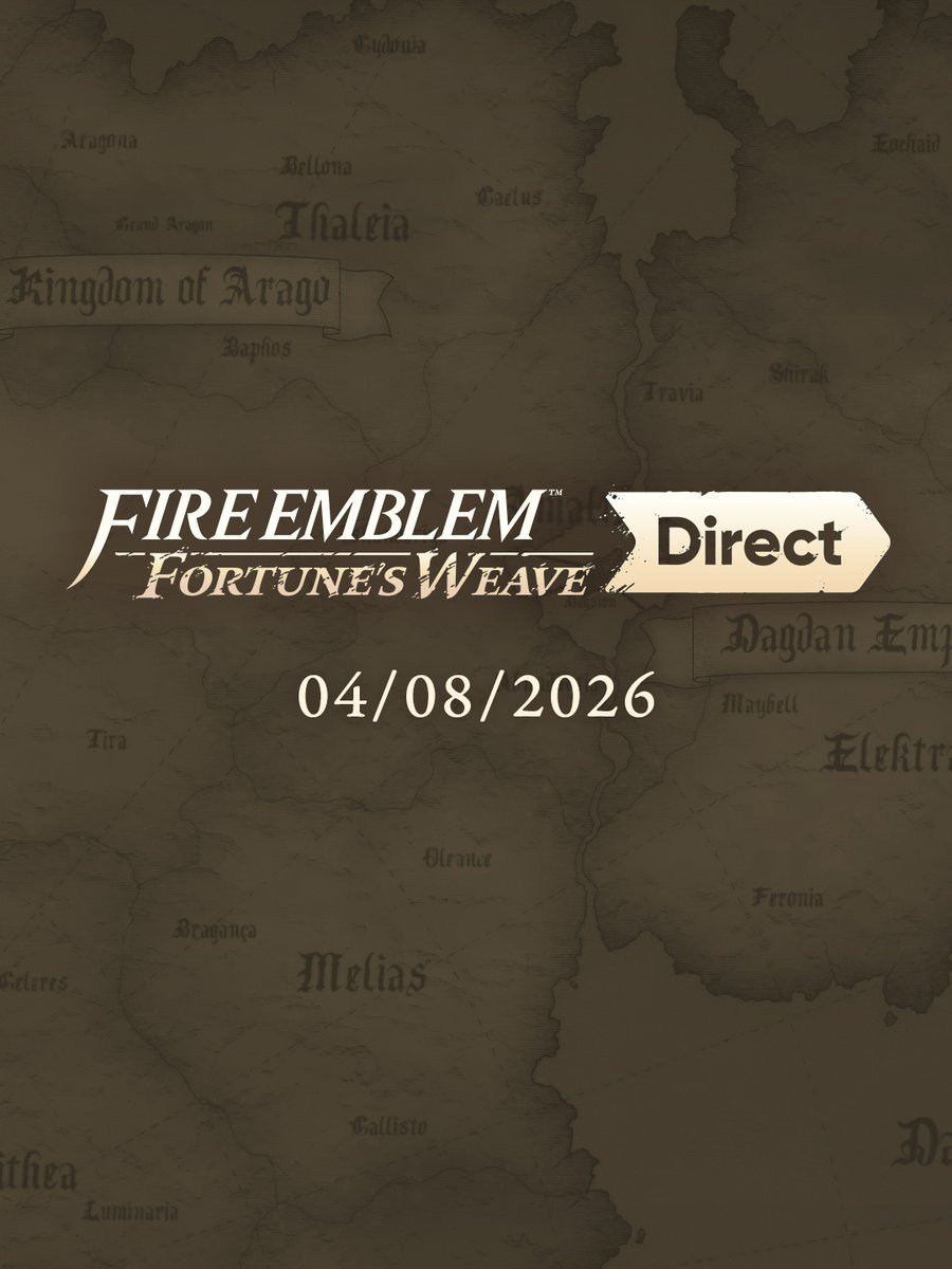 NintendoItalia's tweet photo. Il Torneo dei gladiatori si avvicina! Collegati alle 16 di domani, martedì 4 agosto, per seguire il #FireEmblem: Fortune's Weave Direct, che offrirà circa 20 minuti di nuove informazioni sul gioco.

Guardalo qui: https://t.co/51vIgDG33H https://t.co/50bsIgS5Vz