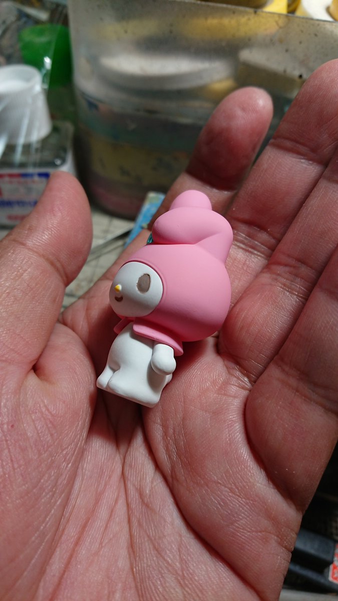 easyfires's tweet photo. 【MY MELODY】
Finished

今回も合わせ目消し頑張りました💪

 #プラモデル  #サンリオ  #マイメロディ  #マイメロ https://t.co/turVgqE6S4