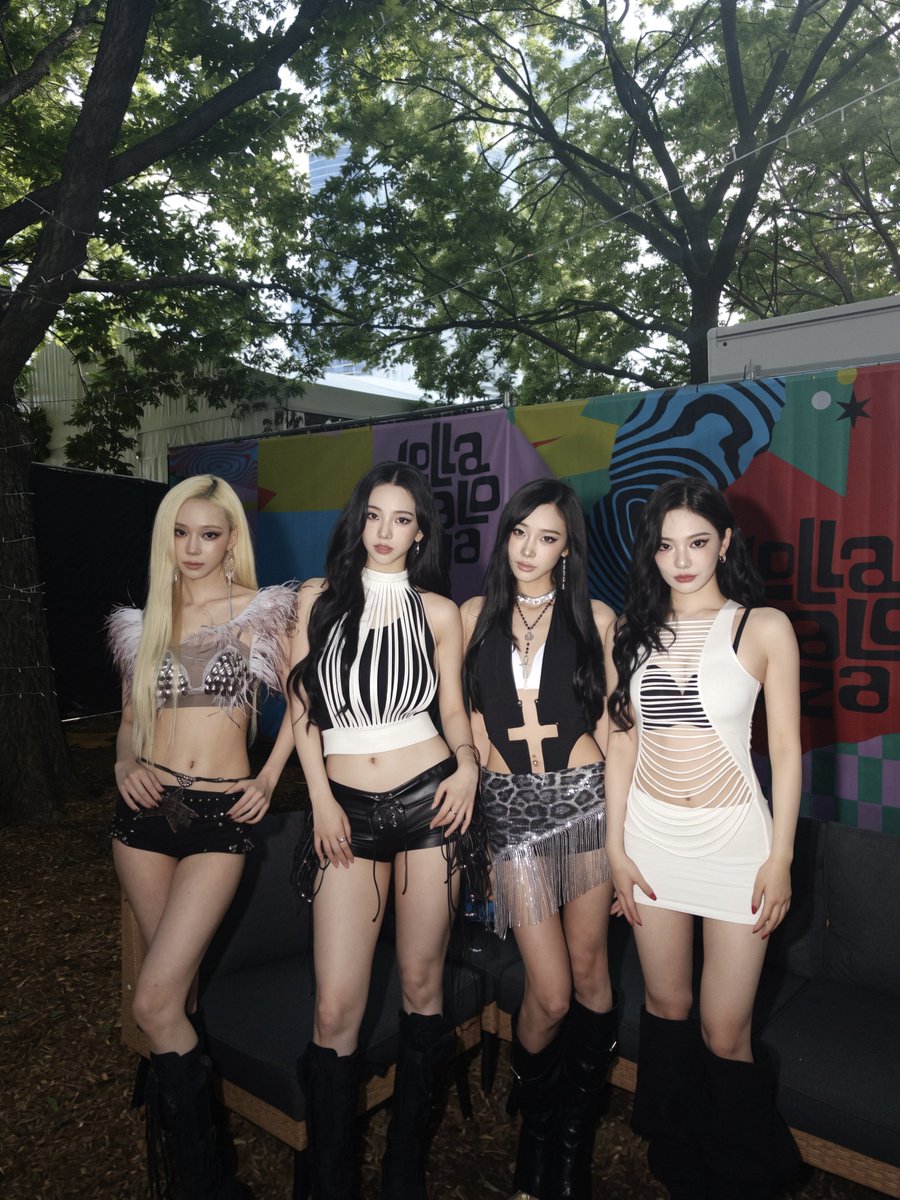 aespa_official's tweet photo. aespa at @Lollapalooza 2026! 

#aespa #æspa #에스파
#Lollapalooza #Lolla
#AESPALOOZA https://t.co/YFnWUIKhGx