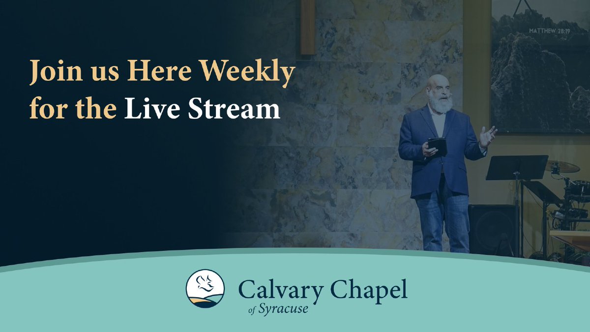 calvarysyracuse's tweet photo. We go live every Sunday at 9 and 10:45 am

https://t.co/oQ6MsBAr4D

https://t.co/1uInpDlouG https://t.co/eLJ4c1tU9d