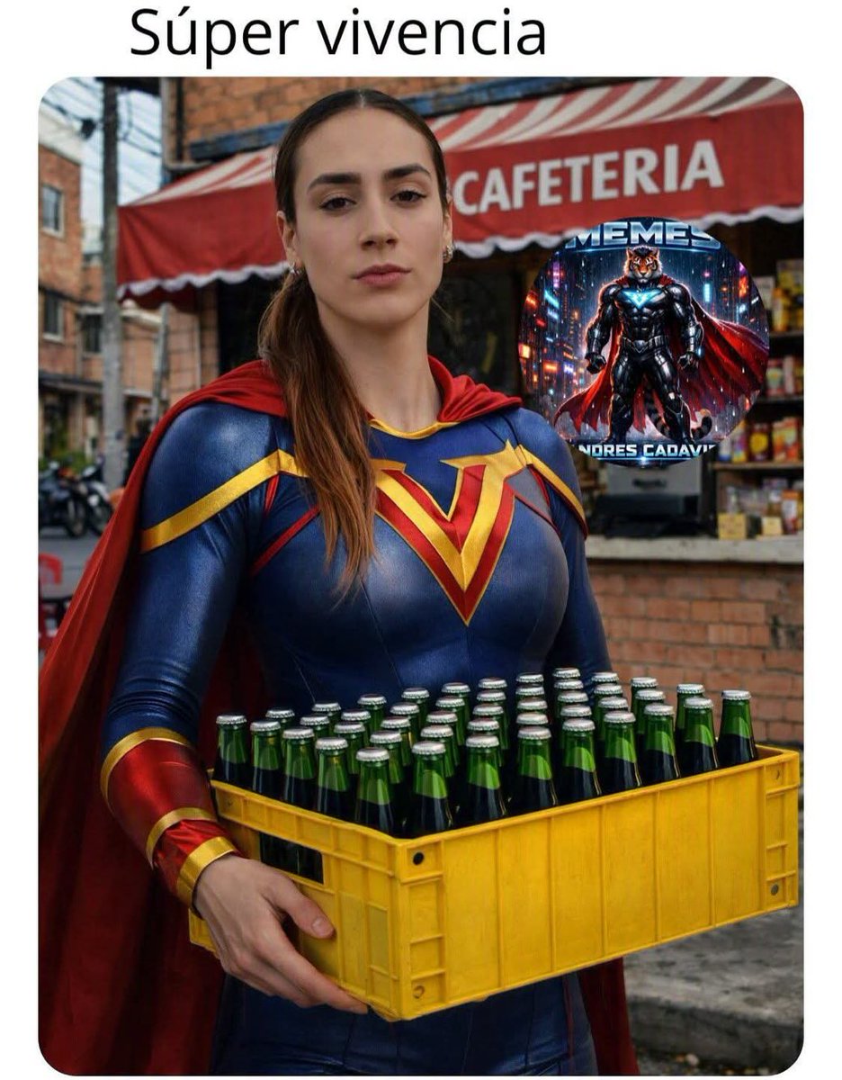 c0lombiaderecha's tweet photo. Ha nacido una nueva Superhéroe 🤣🤣🤣🤣🤣🤣🤣 https://t.co/8Ub8GwledH