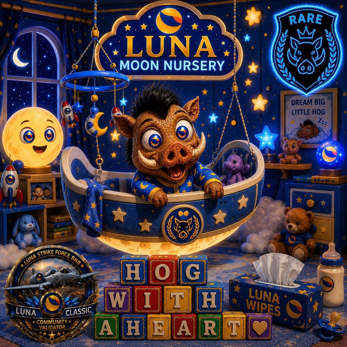 moad_issa's tweet photo. I have my HOGS.  Do you have yours yet?  Much appreciated @_JCH01 Luna Strike Force for free lunc to this communtiy!

All donations go to @cz_binance
Giggle Academy!

$lunc
#LunaStrikeForce https://t.co/Xjx2vkcgjL