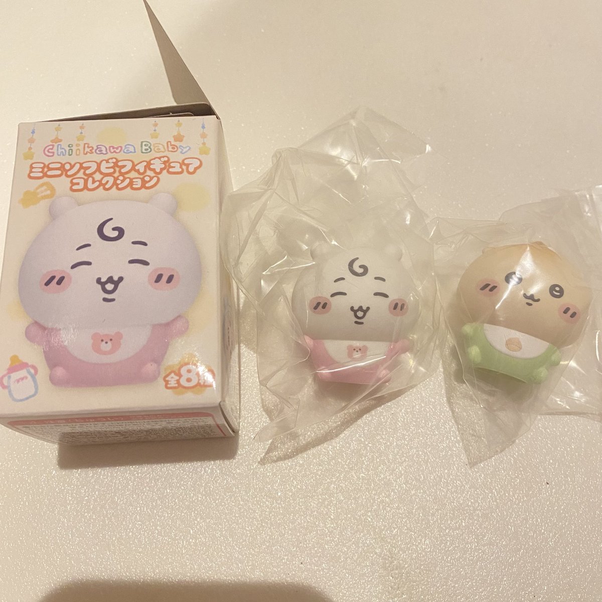 matcha_0308's tweet photo. 【交換】ちいかわ  ちいかわベイビー baby  ミニソフビ フィギュア 交換

譲: ちいかわ くりまんじゅ��
求: 古本屋 >>>ラッコ

錦糸町付近にて���渡しor 郵送 交換

お心当たりのある方はお気軽にお声がけください🙇🏻‍♀️ https://t.co/mqfoyb41Q7