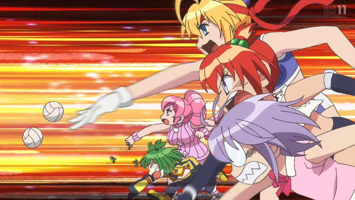 炎の闘球女 ドッジ弾子 第5話 ツイート画像 1