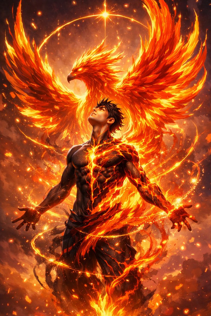 redmask1379's tweet photo. Rise from the ashes. Every ending ignites a new beginning. 🔥🦅
Explore more dark fantasy creations on my Zora: https://t.co/A0y5h1IkSL⁠�
#AIArt #Fantasy #Phoenix #DarkFantasy #DigitalArt #Zora #Base #Mythology #CryptoArt #RedMask https://t.co/J2KUUCOyA3