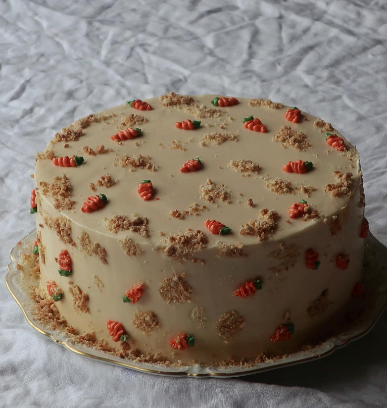 daily_dolce's tweet photo. Carrot cake by bakingwitholivia 🧡 https://t.co/s03VOL2zWm