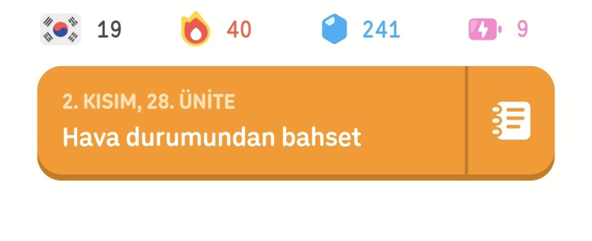 asyemurum's tweet photo. Hep erteleyip duruyordum. En azından bildiklerimi tekrar edeyim diye yeniden duolingo indirdim. 40 gündür düzenli tekrar yapıyorum. Seviyesi benim için çok basit ama en azından kelimeleri sürekli gördüğüm için unutmamış oluyorum https://t.co/E7PJ9f991n