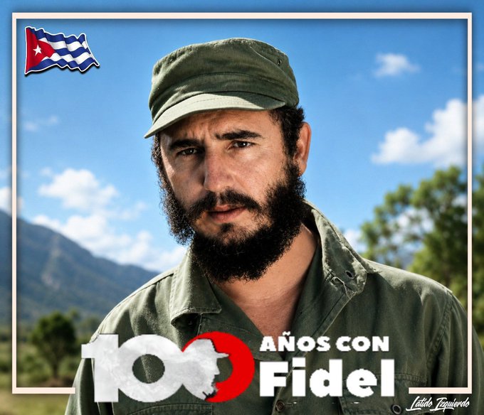 CeballosDa5811's tweet photo. 🇨🇺| De Fidel, su inagotable legado
🥊 Fidel:"Si el socialismo no aspira a quitarle nada a nadie,(...) realmente, ¿para qué necesita armas? Solo el imperialismo con sus continuas agresiones y amenazas es responsable de nuestros gastos en armas."

#100AñosConFidel #CubaQuierePaz https://t.co/EJBd0HkbNW