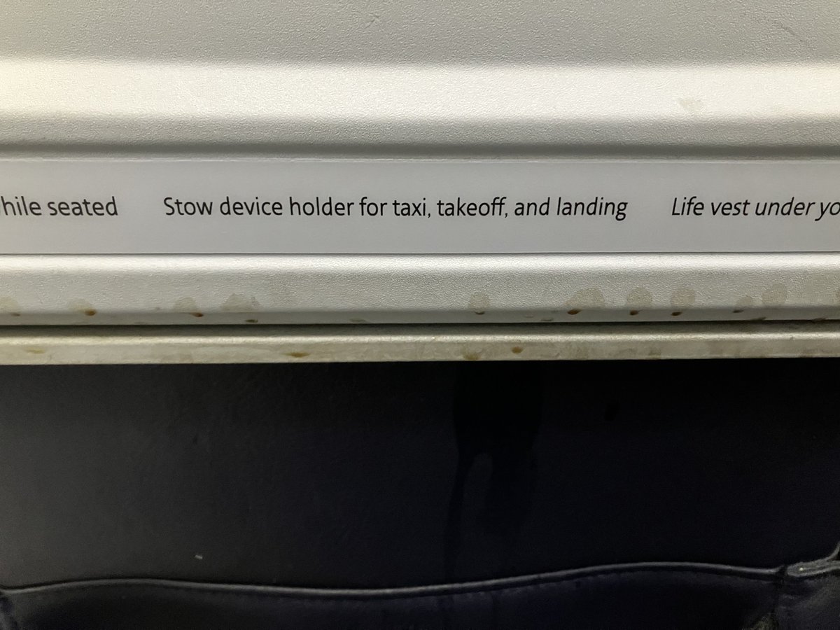 mra99's tweet photo. @AmericanAir do you even pretend to care? This IS SO GROSS!!   Flight AA 794 https://t.co/egoJD6K0FI