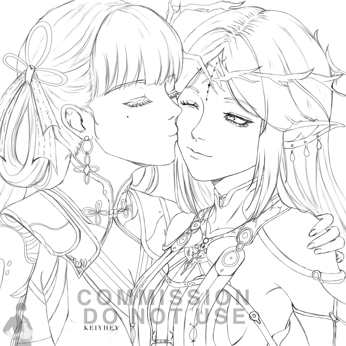 ripcapitano_'s tweet photo. Carthe and jinhsi comm for @scarsdior 💗🥳

#wutheringwaves #鳴潮 https://t.co/UfedwSSgKV