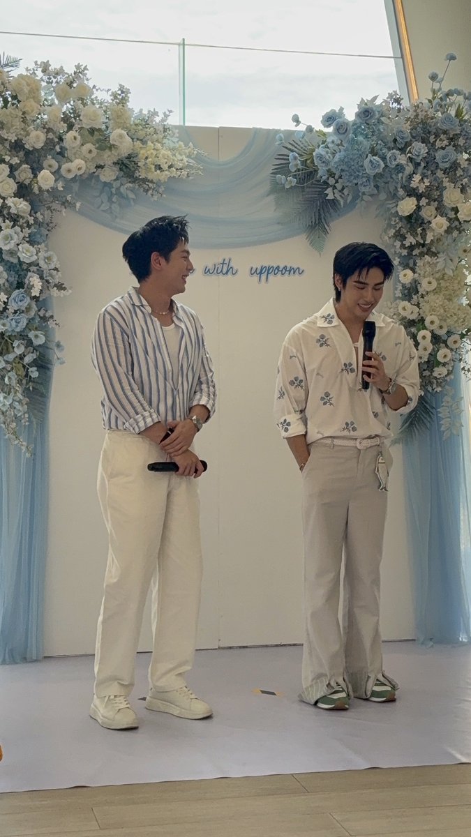 gift_kul2's tweet photo. ขอบคุณที่มาเป็นสักขีพยานในงานของเรานะครับ 🥰🥰🥰

#SeaYouWithUpPoom #UpPoom
#uppoompat #poompps https://t.co/Zwcs7VyfTv