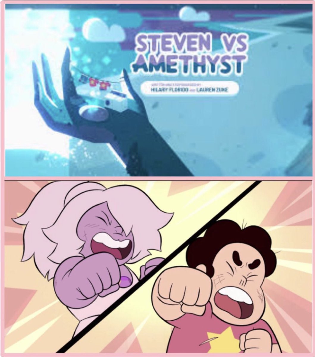 davidmarchie's tweet photo. Here’s to 10th Anniversary of this episode in @RebeccaSugar’s Steven Universe series, Steven vs. Amethyst! 🌸🌹⭐️
#StevenUniverse #10thAnniversary #RebeccaSugar #CartoonNetwork https://t.co/4ZqxrzsY74