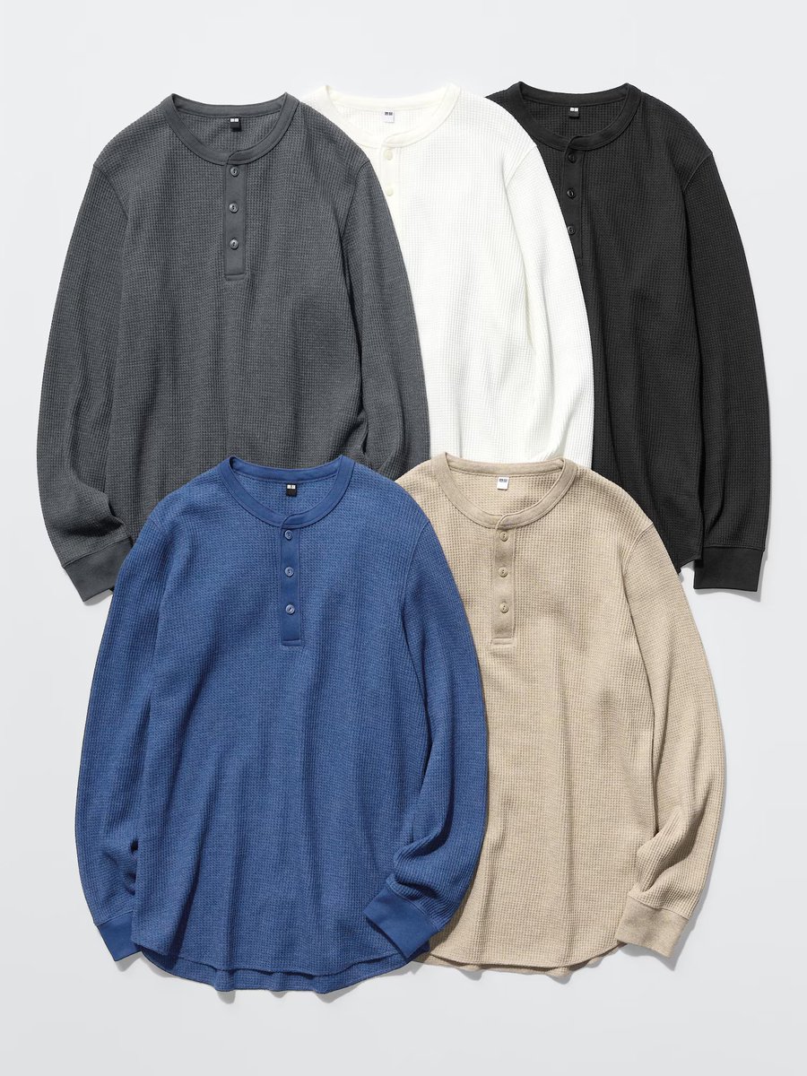 CaminoTV's tweet photo. le henley Uniqlo gaufré est à 25€ (un bon classique qui passe avec tout)  

https://t.co/vMR5GQ4QvP https://t.co/w2HF3dO5DC