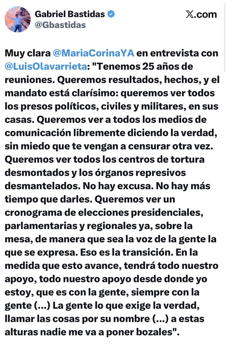 INDIURBANEJA's tweet photo. #CosasDeOpositores 🎪

Si yo fuese opositor diría:

María Corina jamás ha logrado nada eficiente, en 28 años, para salir del chavismo, excepto sus shows y mentiras. Ahora quiere “Resultados” que ella no da ni garantiza. https://t.co/P4E8H8dEKB