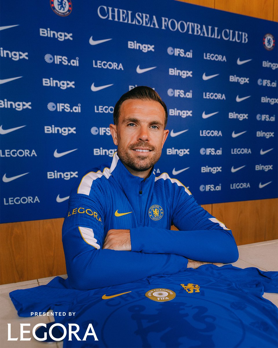 ChelseaFC's tweet photo. It's official. 🤝
