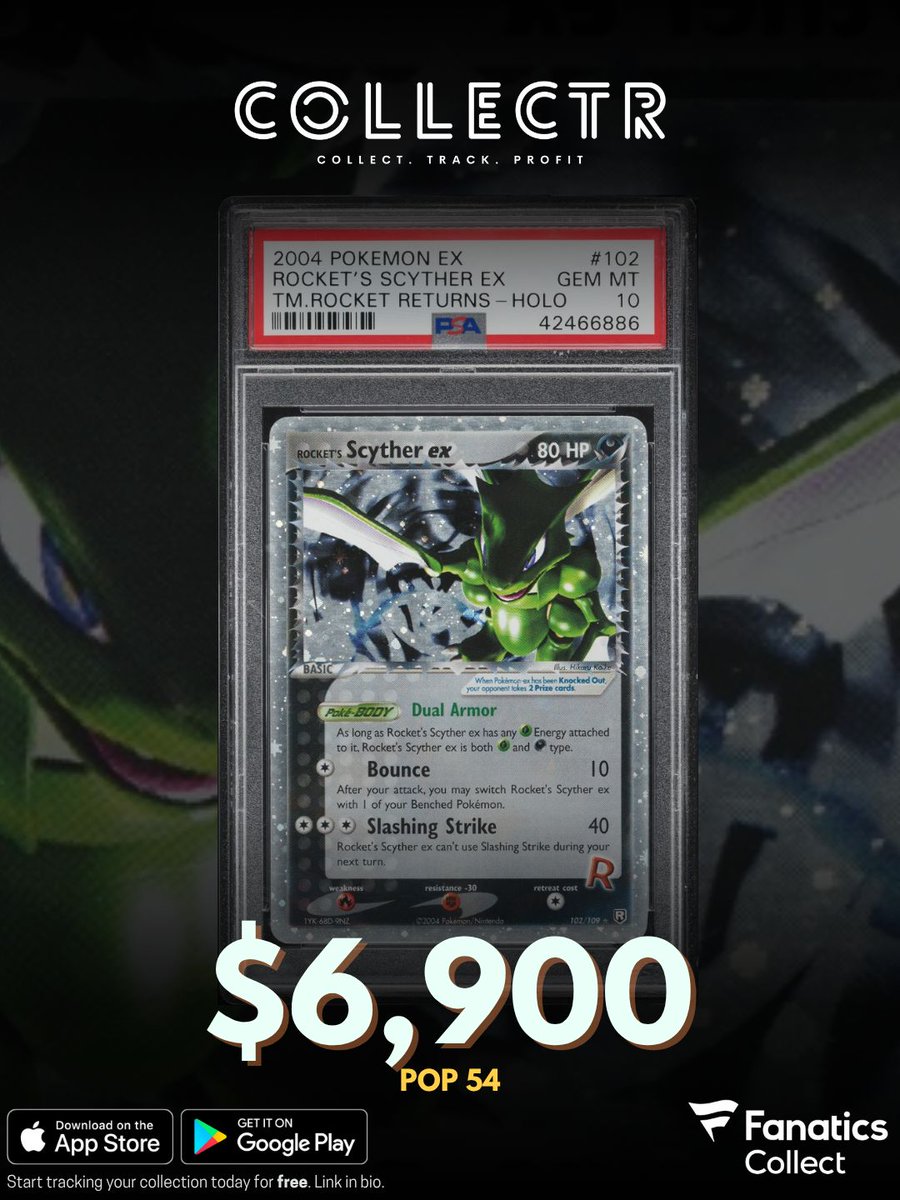getcollectrapp's tweet photo. 👀 You have unlimited money... but there's a catch.
Looking at these sales from @collect, you must:
💚 Buy one
💸 Sell one
🚫 Pass on one
What would you do?
#collectr #pokemon #tcg #collecting #fanaticscollect https://t.co/088Vo4pt92