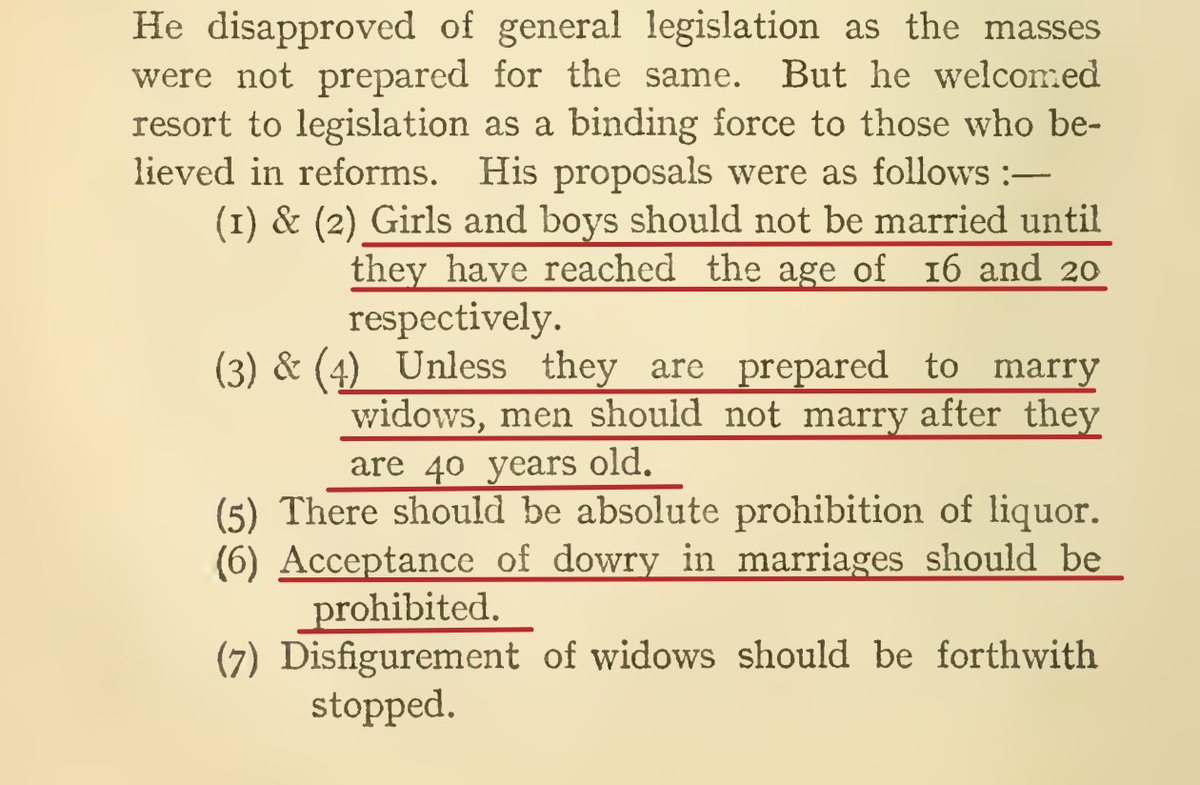 SagasofBharat's tweet photo. Reality:

1. TILAK : girls should not even be married before 16.

AMBY: himself Got married to a 9 year old kid &amp; got her pregnant by 13.

2. TILAK: Men should not marry after 40 except with widows.

AMBY : married his 2nd wife at 57 to a girl 18 yrs younger than him.

[THREAD] https://t.co/QWauasIOJt