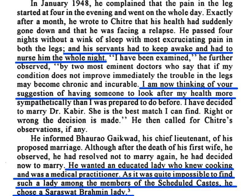 SagasofBharat's tweet photo. 3. TILAK: supported 

-remarriage of child widows
-female education.

Ambedkar:

-wanted an educated servant to take care of his health.
-Married a doctor as his second wife to take care of him as a servant.
- believed women should not go to parliament, just cook for husband. https://t.co/HLdyBNwWu4