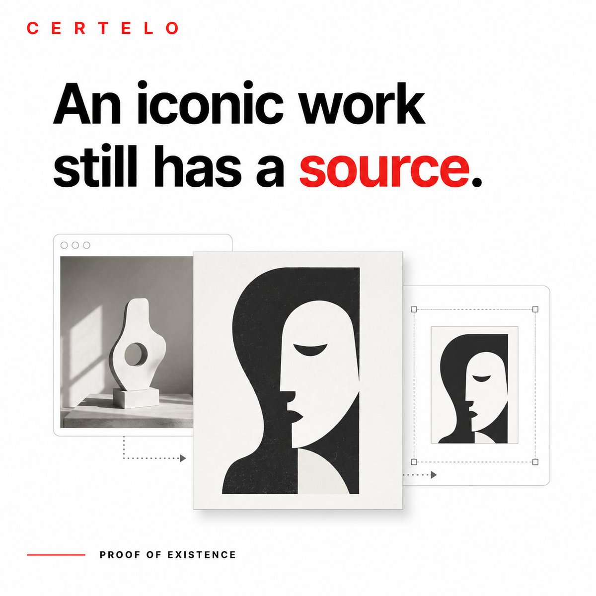 certelo_'s tweet photo. Some creative works become cultural icons.

But even iconic work has an origin.

A source image.
A reference.
A trail.

When creation becomes valuable, provenance becomes part of the conversation.

https://t.co/9xkxmNwZPc

#DigitalProvenance https://t.co/FPGiZ8d01B