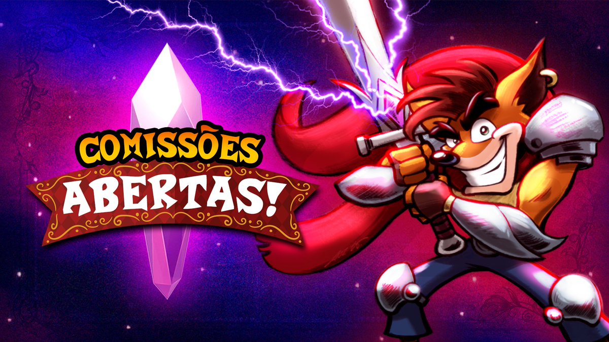 zaambas's tweet photo. COMISSÕES ABERTAS! ⚔️
Enfim chegou o momento! Após avaliar com cuidado resolvi atender alguns pedidos, segue o fio com a tabela de preços e demais informações + https://t.co/N7ulrGsJFS