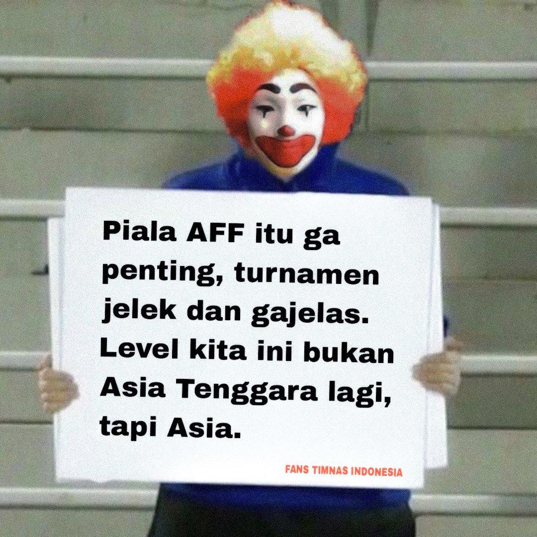 mhndrafa's tweet photo. @idextratime Sementara itu fans sebuah negara yang belum pernah juara sekalipun : https://t.co/4Z9j5ZJBHE
