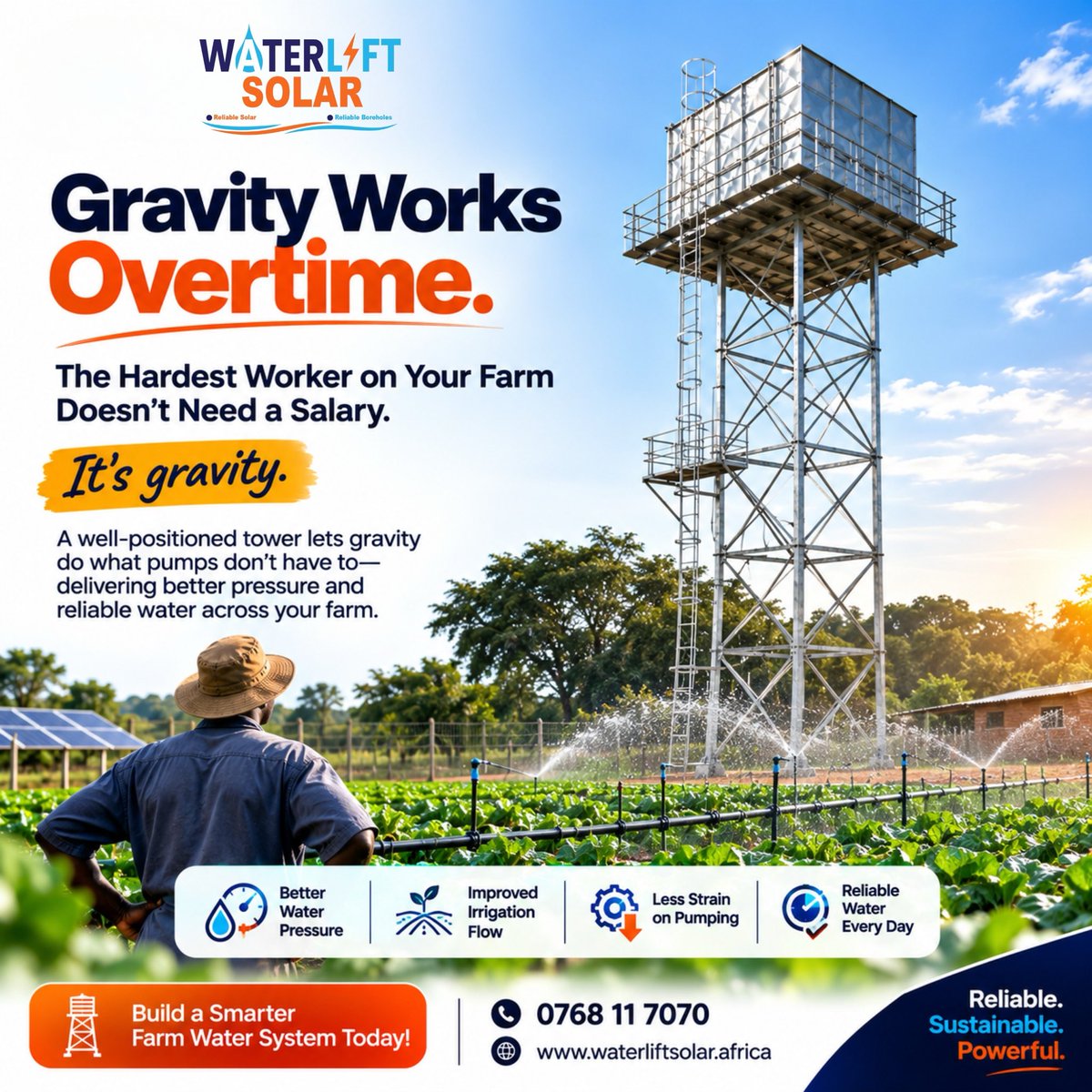 Waterlift_'s tweet photo. Gravity works overtime on a farm that is built to use it well.

At Waterlift Solar, we build farm water systems that help you move water with more pressure, more reliability, and more confidence.

Build a smarter farm water system today.
📞 0768 11 7070
🌐 https://t.co/ftBMJ2ZPoW https://t.co/oL5zsPi88R