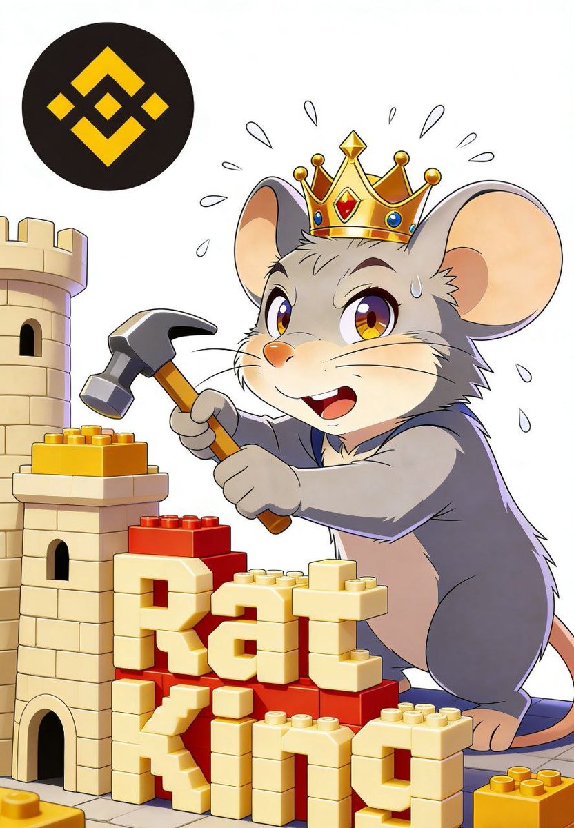 Ratkingbnb's tweet photo. To the entire $RATKING community, let’s be completely honest with each other: this is exactly why we love this meme so much. We don't just follow trends; we build them. The $RATKING contract was created by the legendary #RATS  team back in November 2025 on the 4meme platform. It had massive hype and stood strong for a few months, but then it went quiet. Now, the contract is 100% clean and safe. The community has stepped up to bring it back to life—stronger than ever before! 🐀💥

#binance #bnb #Bitcoin #Bitget
