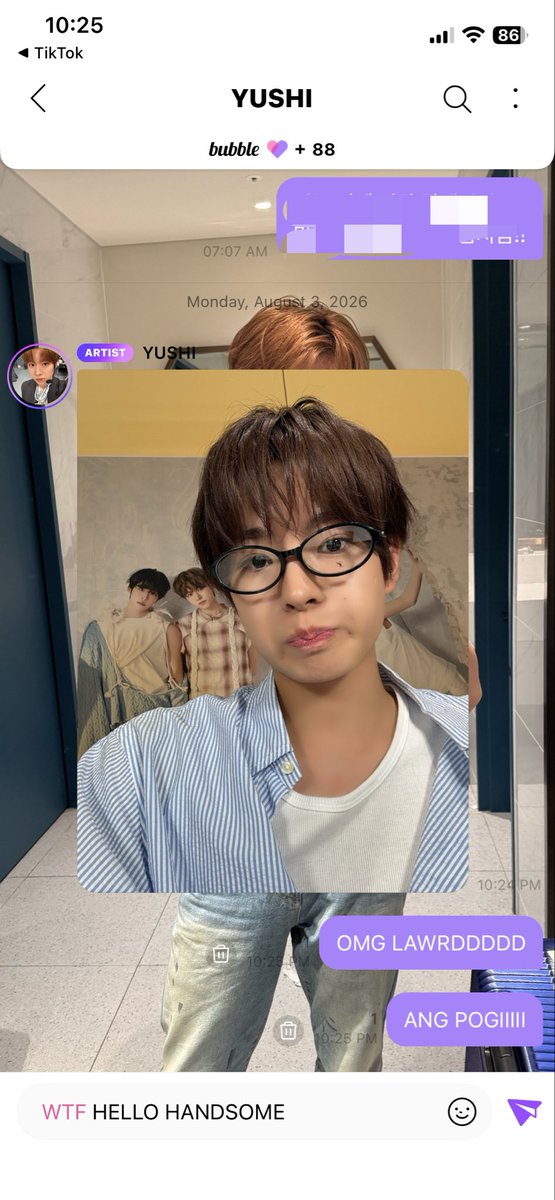 _yuumanduri's tweet photo. not me crashing tf out coz why is he so hot and handsome????? i sent warahey instead of wtf 😆 https://t.co/GLjvR7U8Sz
