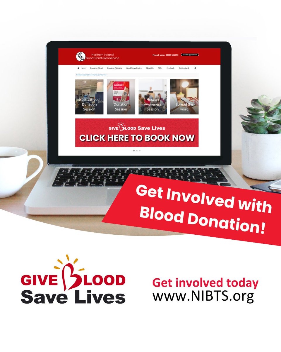 GiveBloodNI's tweet photo. 🗣 Psst.... Did you know there are lots of ways you can get involved with Blood Donation? Making saving lives easier than you think 👀
Hit our 'Get Involved' page and see how YOU can help 🩸
Check out the link in our bio for all the details🌐
#GetInvolved #GiveBlood #SaveLives https://t.co/Z5nmzeKSnq