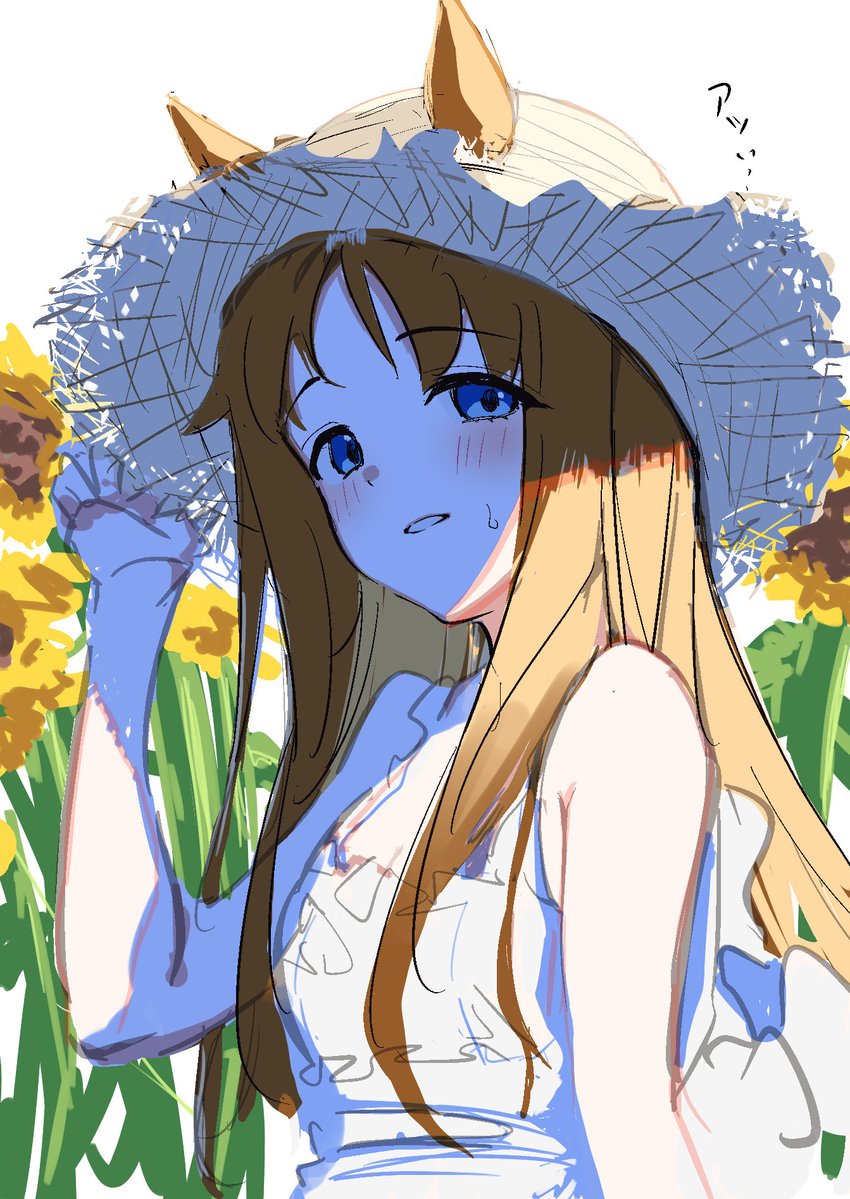 Ama_sa3's tweet photo. リハビリで描いたグラスちゃんです https://t.co/N4jNPkt5Tv