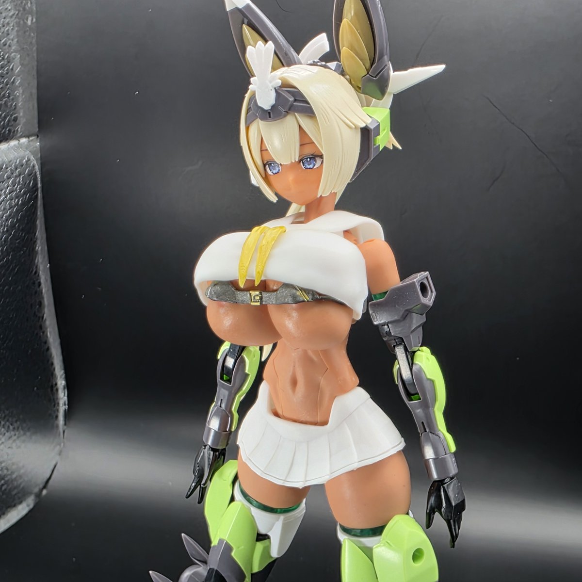 Greg__777's tweet photo. こっちのセーラーも分かりやすいように修正

クイコミアーマーのバストパーツに対応デス

#メガミデバイス https://t.co/rHuOrgT3nJ