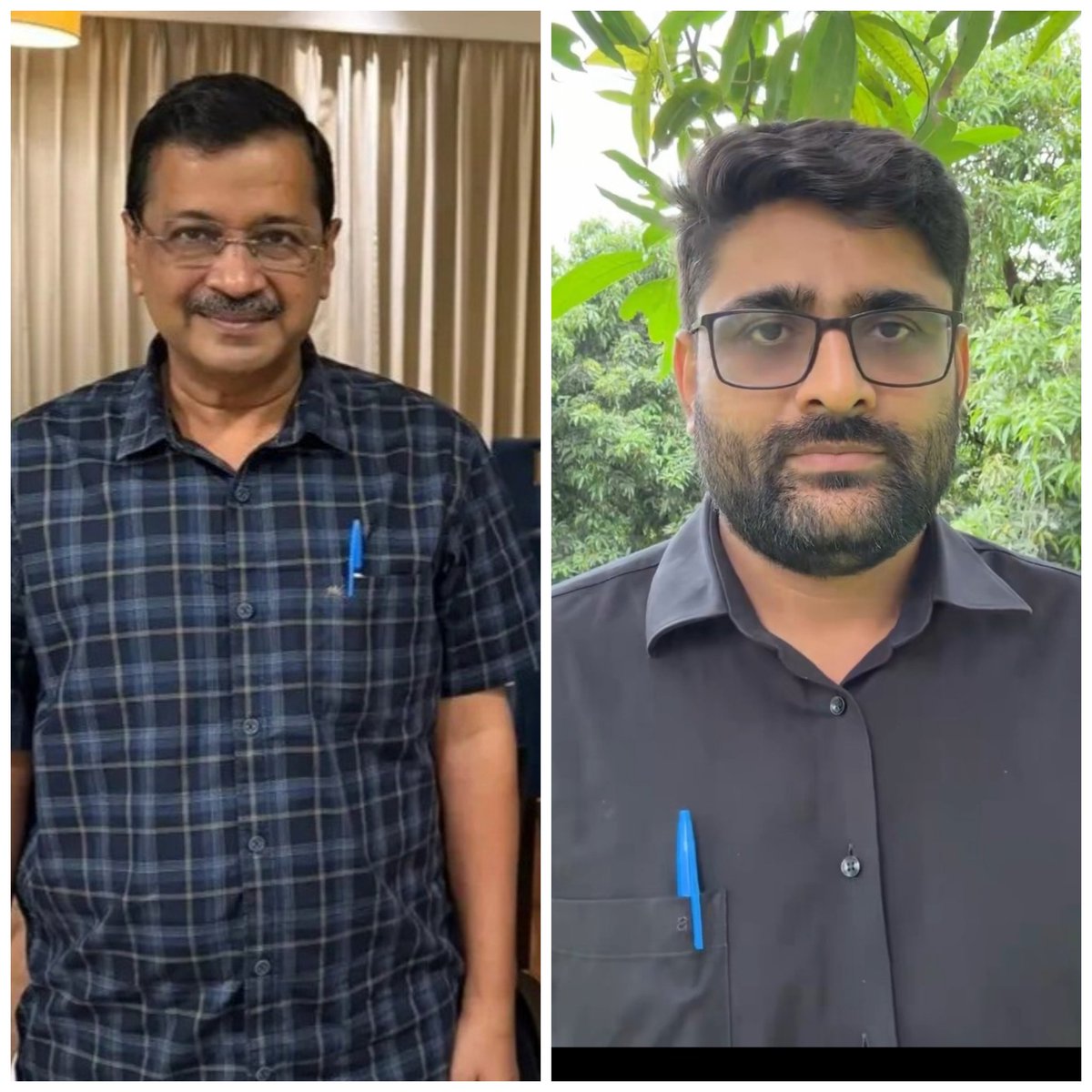 DrAadityaMehta's tweet photo. गुरु - चेला विथ 5 rupee pens. https://t.co/Ovj1aySSL1