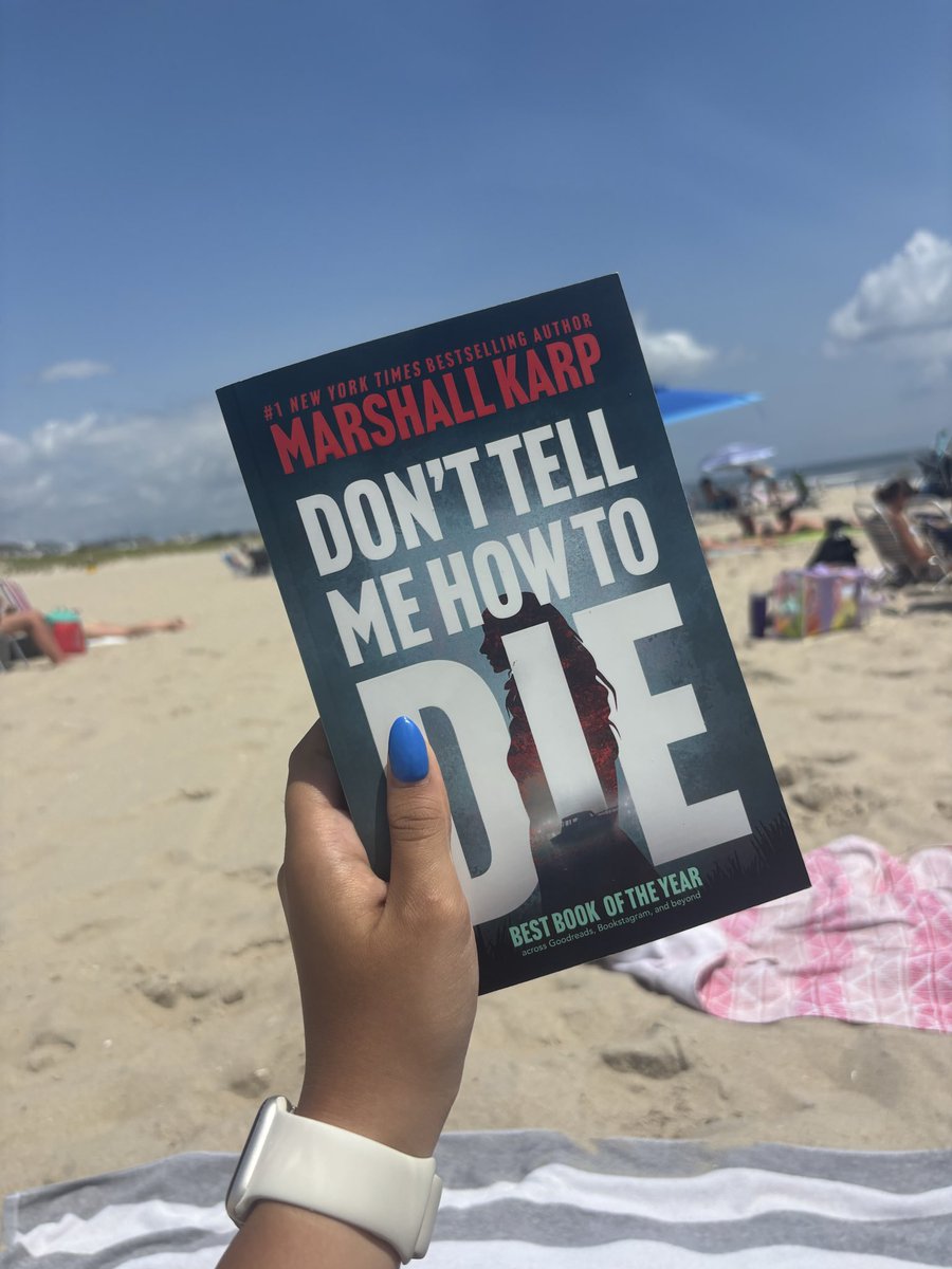 MarshallKarp's tweet photo. Your beach read just got darker.

🔗https://t.co/tZbxHo7UHr https://t.co/KZsLV8KKUF
