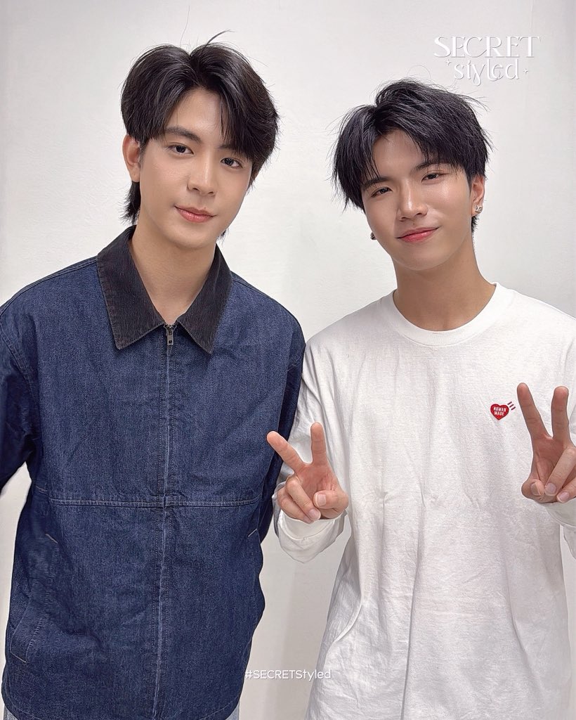 SECRET_Styled's tweet photo. สดใสมากครับ! 2 หนุ่ม “ซี - คีน” โปรโมทซีรีส์ Weirdo-101 แรงโน้มถ่วงระหว่างเรา EP.1 💫⭐️

W101 SERIES PRESS TOUR
#WEIRDO101Series
#SeaKeen #ซีคีน 
#sea_ta_lay #keenkeno
#SECRETStyled https://t.co/q0K0eqUZep