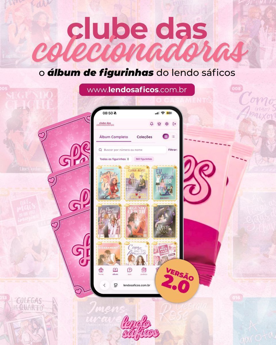lendosaficos's tweet photo. CÓDIGO NOVO: P1M7J9T3

💞 Resgate e ganhe seu pacote de figurinhas sáficas do Clube das Colecionadoras

Comece seu álbum: https://t.co/zWJOx5v0Yh https://t.co/I4mlBROTnA