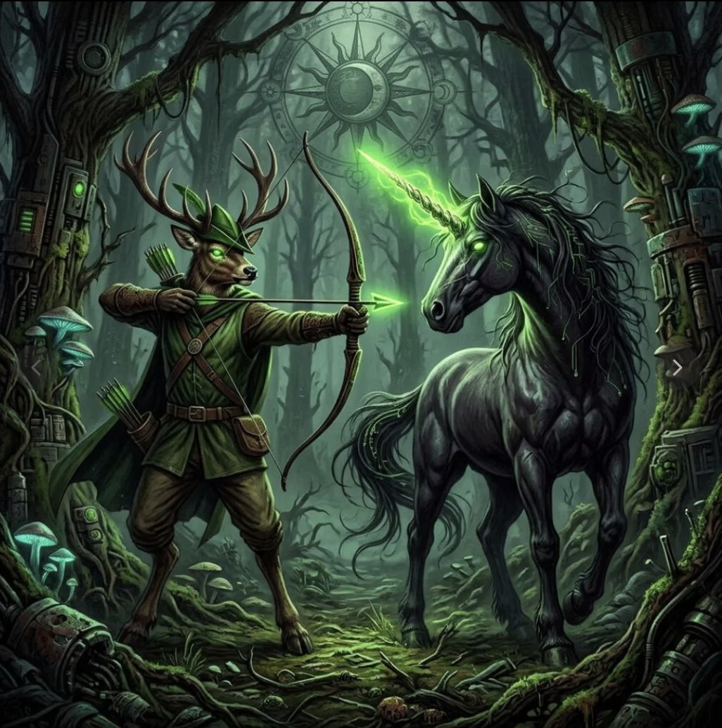 TassHubCrypto's tweet photo. From the TassHub feed. Hana posted this for Stag Wif Hood, a project on Robinhood Chain, with a line worth keeping:

Delusional enough to believe you can. Disciplined enough to follow through.

Crypto has no shortage of the first half. The second half is rarer, and it is the only one that ships anything.

No paid placement. This is just what people are making on the feed.

Do your own research. Not financial advice.