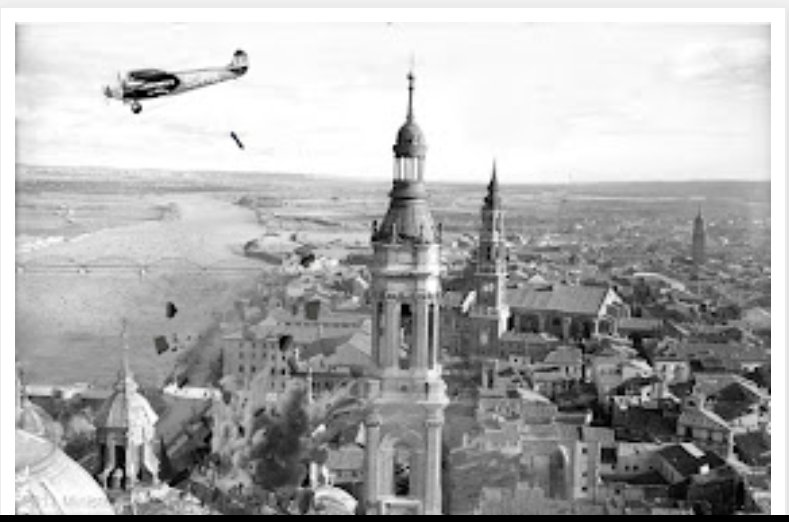carloscabaa_'s tweet photo. Tal día como hoy, menos de un mes después del inicio de la Guerra Civil, los rojos anticlericales bombardearon la Basílica del Pilar para dinamitar el primer templo mariano de la Cristiandad.

Ninguna de las 4 bombas explotó.

¡Toda la gloria para Dios! 
¡Viva María milagrosa! https://t.co/TDJ8kpWR6e