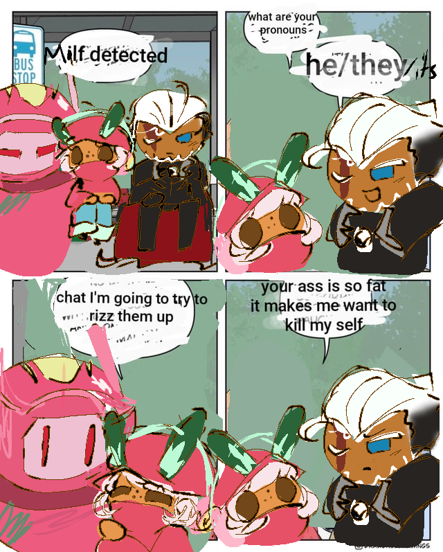 stbryuri4life's tweet photo. Until I see an official interaction I'm going to assume this is how they met #ovenberry https://t.co/gptS3GmDtD