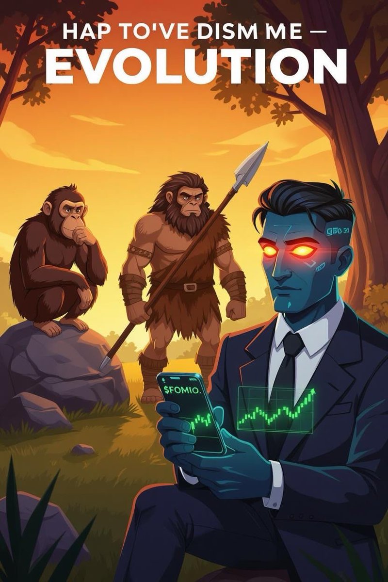 fomosapiens100x's tweet photo. The future belongs to the ones who adapt first
$FOMO is just the next stage
#FomoSapiens #PumpFun #CryptoMemes #Solana #MemeSeason https://t.co/49WpGRU695