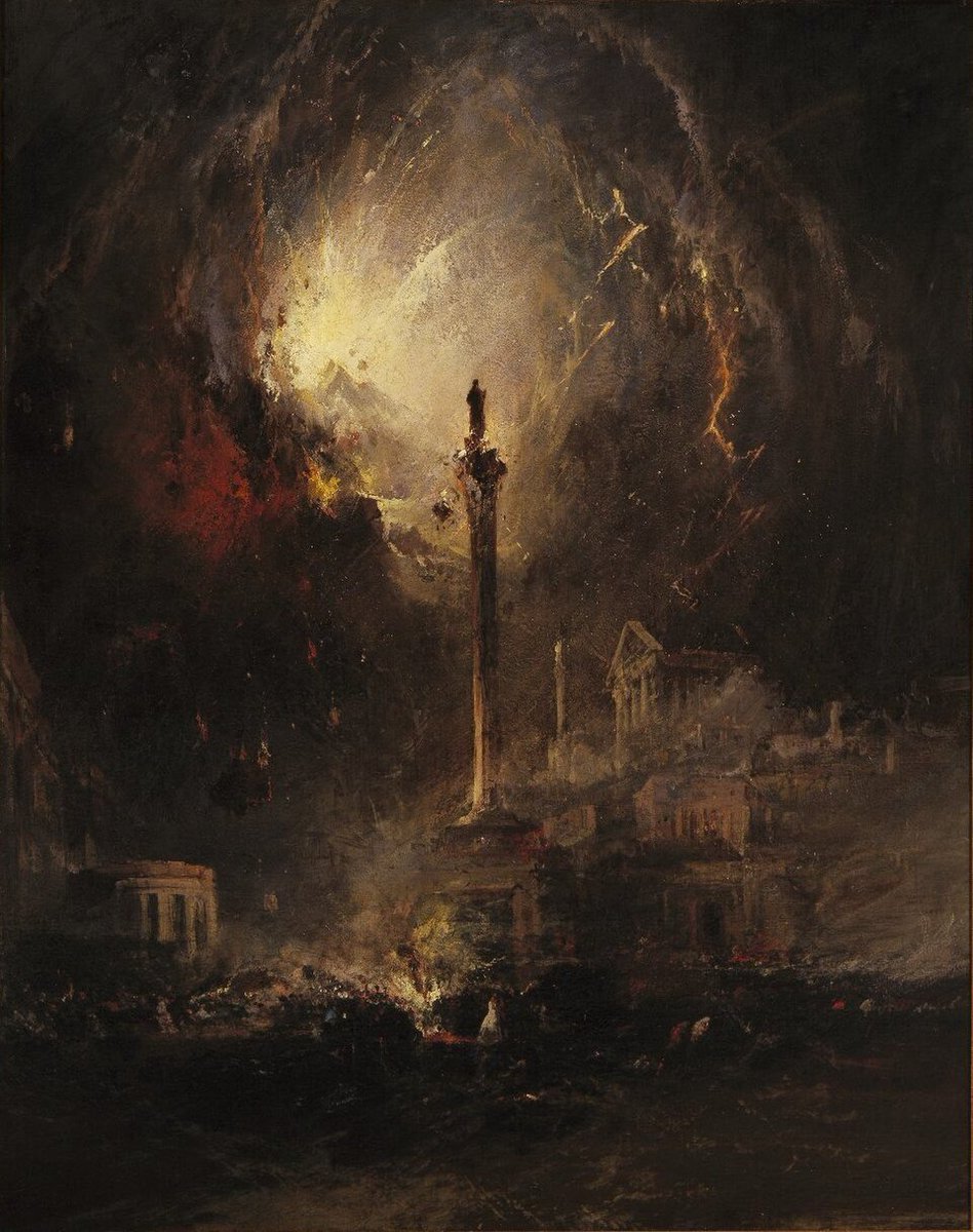 ArtorOtherThing's tweet photo. The Last Days of Pompeii (1864) by James Hamilton https://t.co/NJbPr79dFH