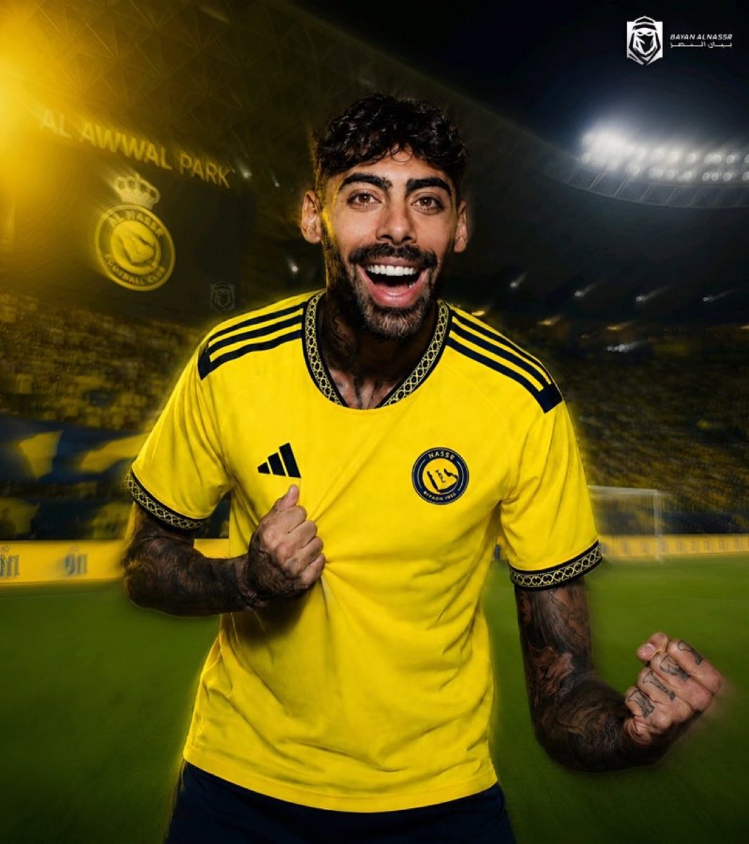 f82as's tweet photo. ألف مبروك يا جمهور العالمي 

سامو كوستا نصراوي وهذه أول الأخبار الحلوة للنصر وإن شاء الله القادم أجمل

وين اللي كانوا يقولون #النصر ما راح يسجل؟ 
واضح إن الاستعجال بالأحكام ما يخدم أحد
الأيام لسه في بدايتها 💛💙 https://t.co/OFRR91dIx3