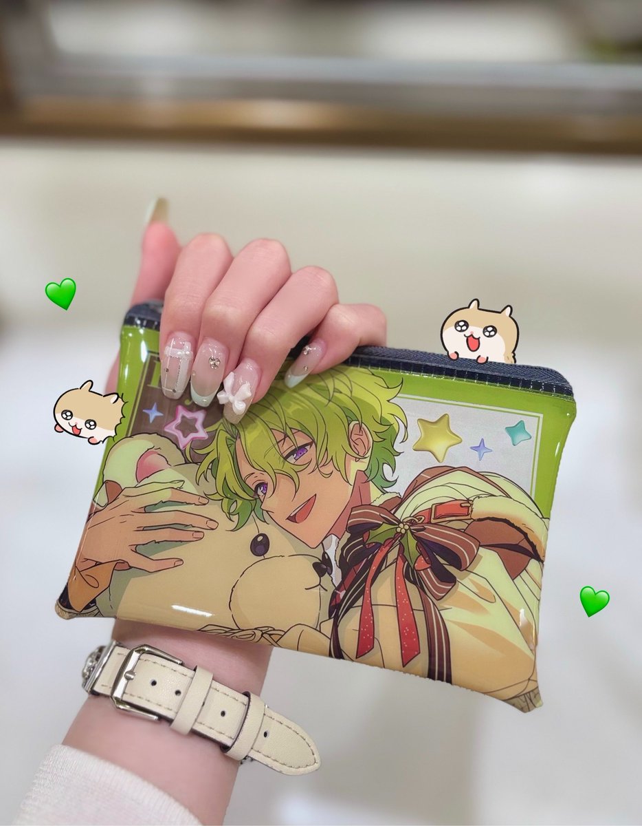 _0hiyo's tweet photo. #あんスタ財布界隈 💚✨️ https://t.co/r5bBK7Xme2