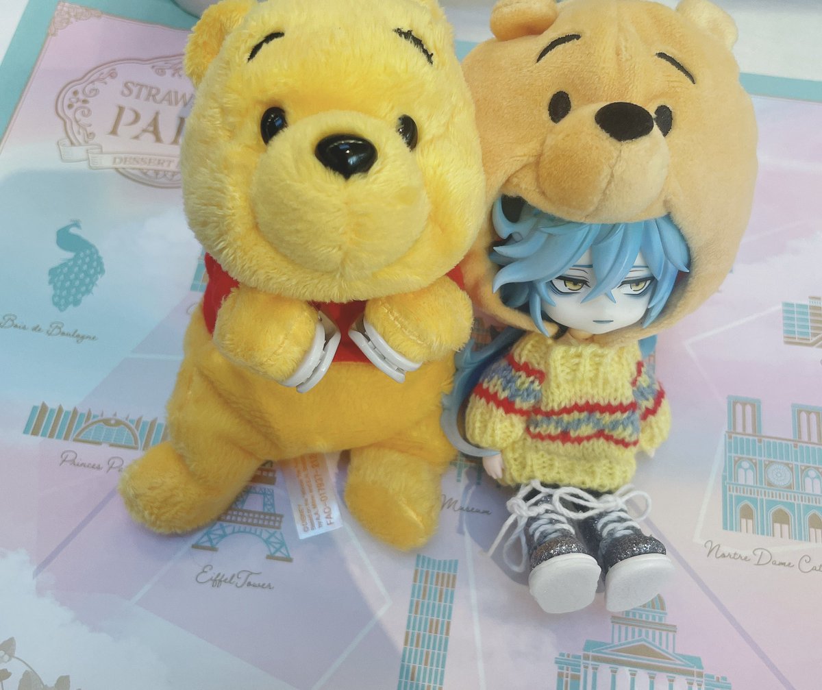 rollrn222's tweet photo. 今日ははちみつの日だったらしい🍯
ということで、
はちみつが大好きなプーみたいになったイデ氏置いとく☺️ https://t.co/kWCH0jeQti
