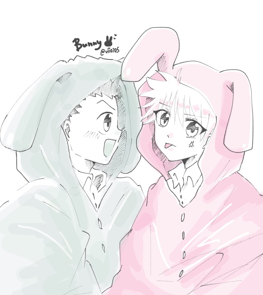 vii0705's tweet photo. 🎣🛹 8.2の日🐰
(大遅刻&amp;そういう事じゃないバニー) https://t.co/LtxgwhG37B