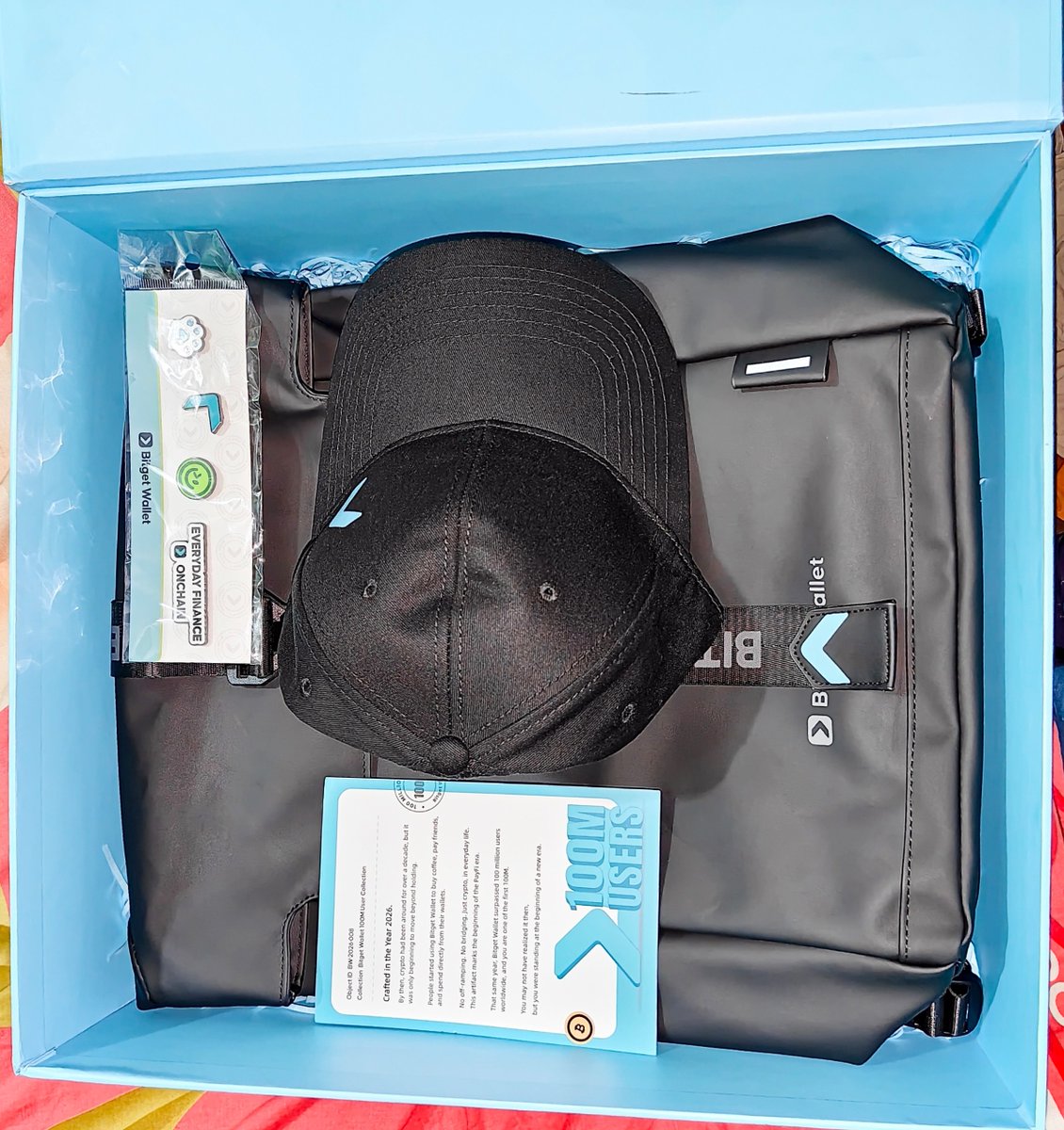 AdrianColeWeb3's tweet photo. Every campaign leaves behind memories, but some become truly unforgettable. 🤍

Receiving this special 8th Anniversary gift from @BitgetWallet, celebrating the incredible milestone of 100 Million Users, was one of those moments for me. It's not just about the merch—it's about being recognized as a member of a community that continues to inspire, innovate, and grow every day.

My sincere thanks to @BitgetWallet and @BitgetWalletBGD for this thoughtful surprise and for always finding meaningful ways to connect with the community. I'm proud to be part of this journey and genuinely look forward to contributing, participating in future campaigns, and celebrating many more milestones together.

Congratulations on 8 amazing years and 100 Million Users! Here's to an even more exciting road ahead. 🚀

#BitgetWallet100M #BitgetWallet #8thAnniversary #Web3 #Crypto #Blockchain

@Shanjay_Web3