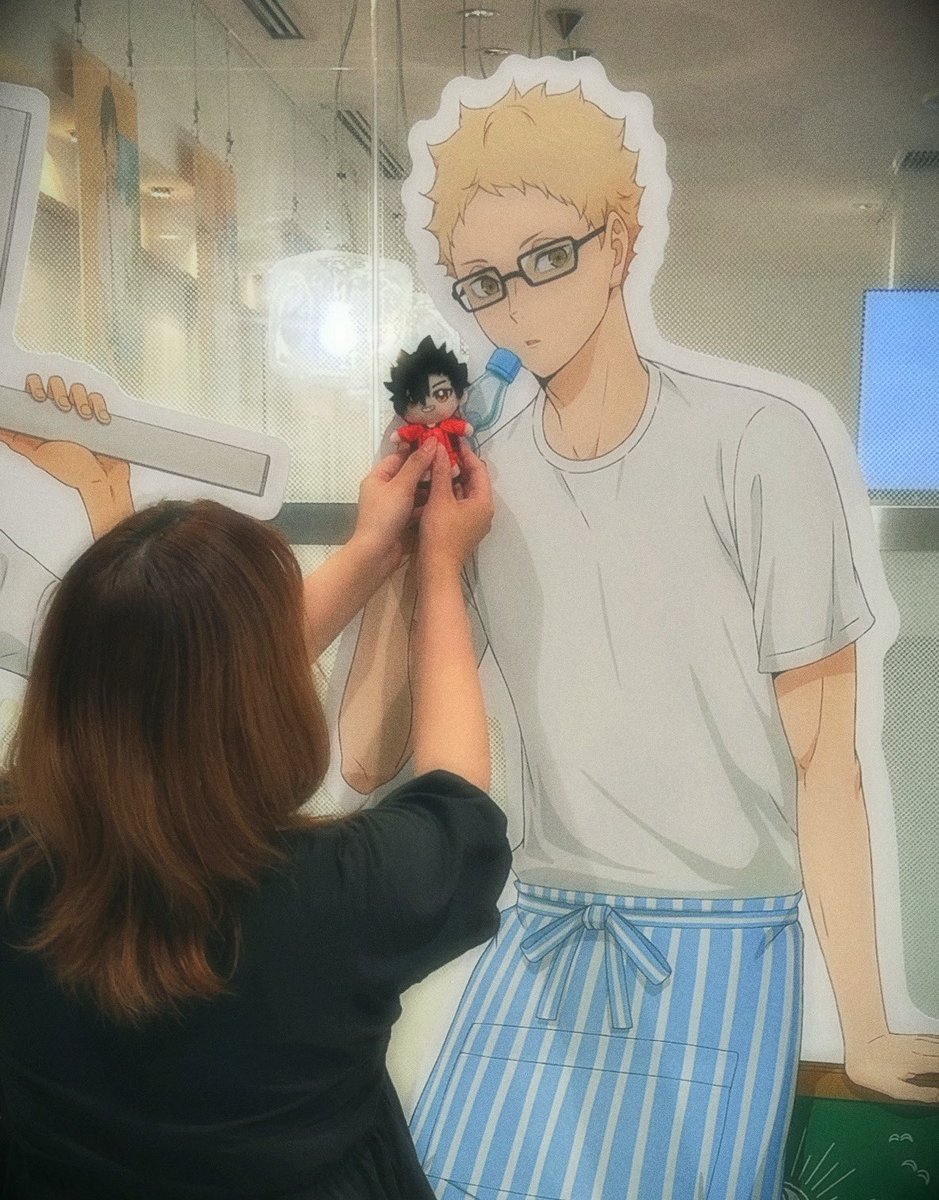 krhn187's tweet photo. 黒尾さんにもツッキー見せてあげた（🫶🏻︎'-'） https://t.co/X1Da4xvBRl
