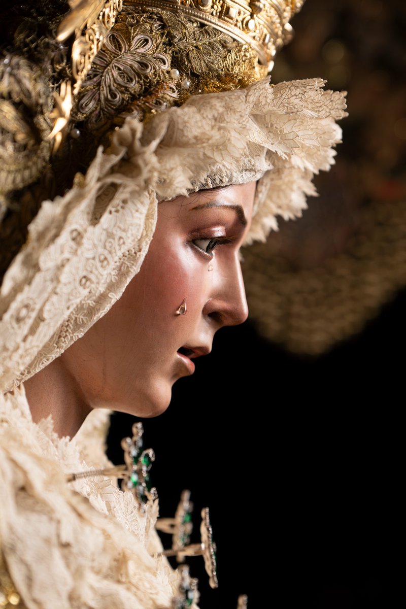 Hdad_Macarena's tweet photo. Como cada día, a las doce, rezamos el Ángelus para invocar y poner todas nuestras intenciones ante Nuestra Bendita Madre, María Santísima de la Esperanza.

El ángel del Señor anunció a María. Y concibió por obra y gracia del Espíritu Santo.

(Dios te salve, María...)

He aquí la esclava del Señor. 
Hágase en mí según tu palabra.

(Dios te salve, María...)

Y el Verbo de Dios se hizo carne. 
Y habitó entre nosotros.

(Dios te salve, María...)

Ruega por nosotros, Santa Madre de Dios, para que seamos dignos de alcanzar las promesas de Jesucristo.

Oremos 🙏🏻
Oh Padre, Infunde en nuestra alma tu gracia. Tú, que en la anunciación del Ángel nos has revelado la encarnación de tu Hijo, por su pasión y su cruz condúcenos a la gloria de la resurrección. Por Cristo, Nuestro Señor. Amén.

📸 @manuel_bgalvz